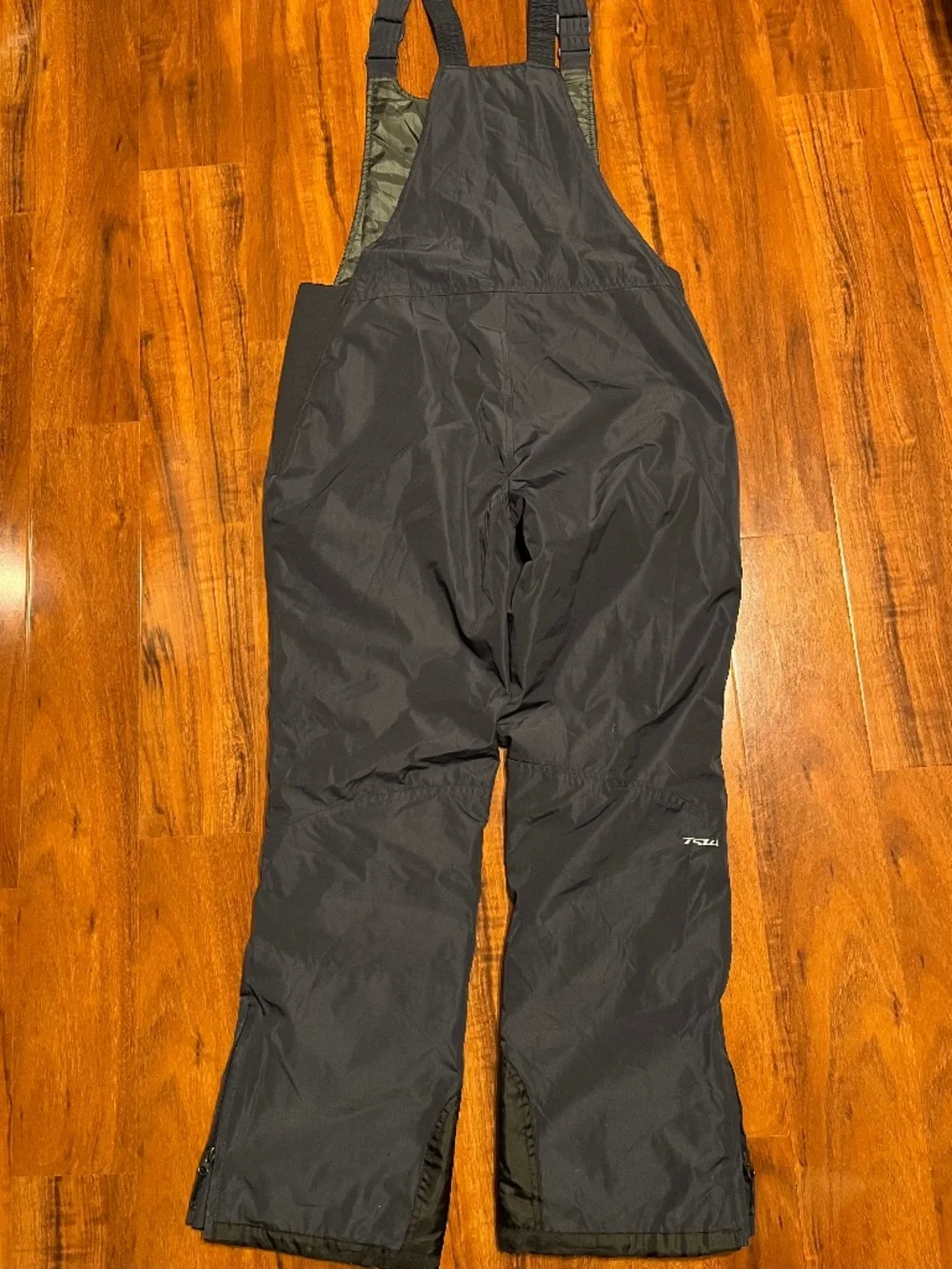 TSLA Men’s Insulated Snow Bib/Overalls, M
